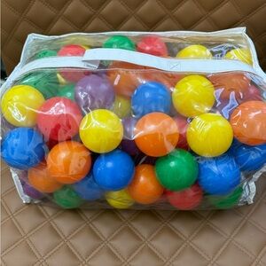 Ball Pit Plastic Balls 99 count - colorful